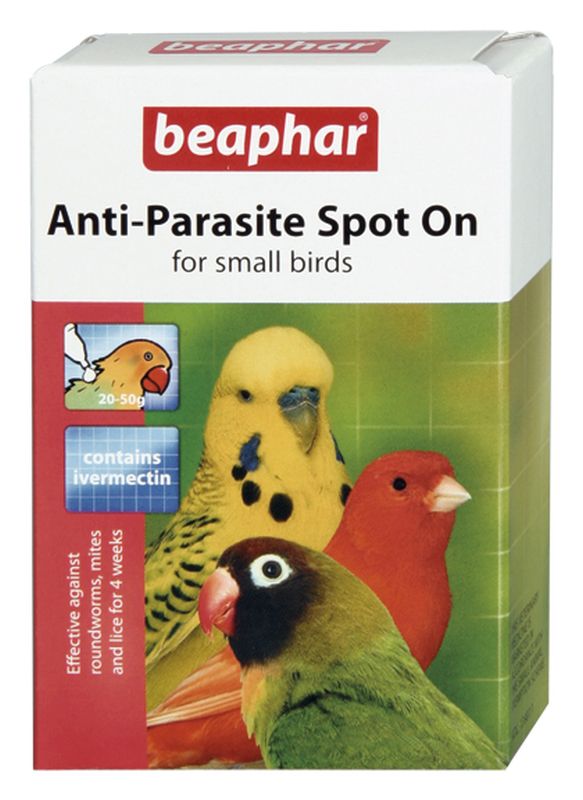 Beaphar Anti-Parasite Spot On For Small Birds